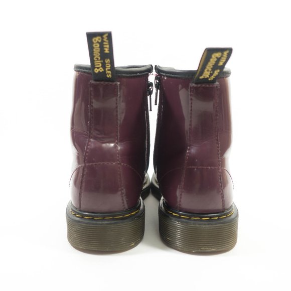 Dr Martens 1460 Patent Leather Lace Up Boots - Women's Size 5 - Picture 6 of 9